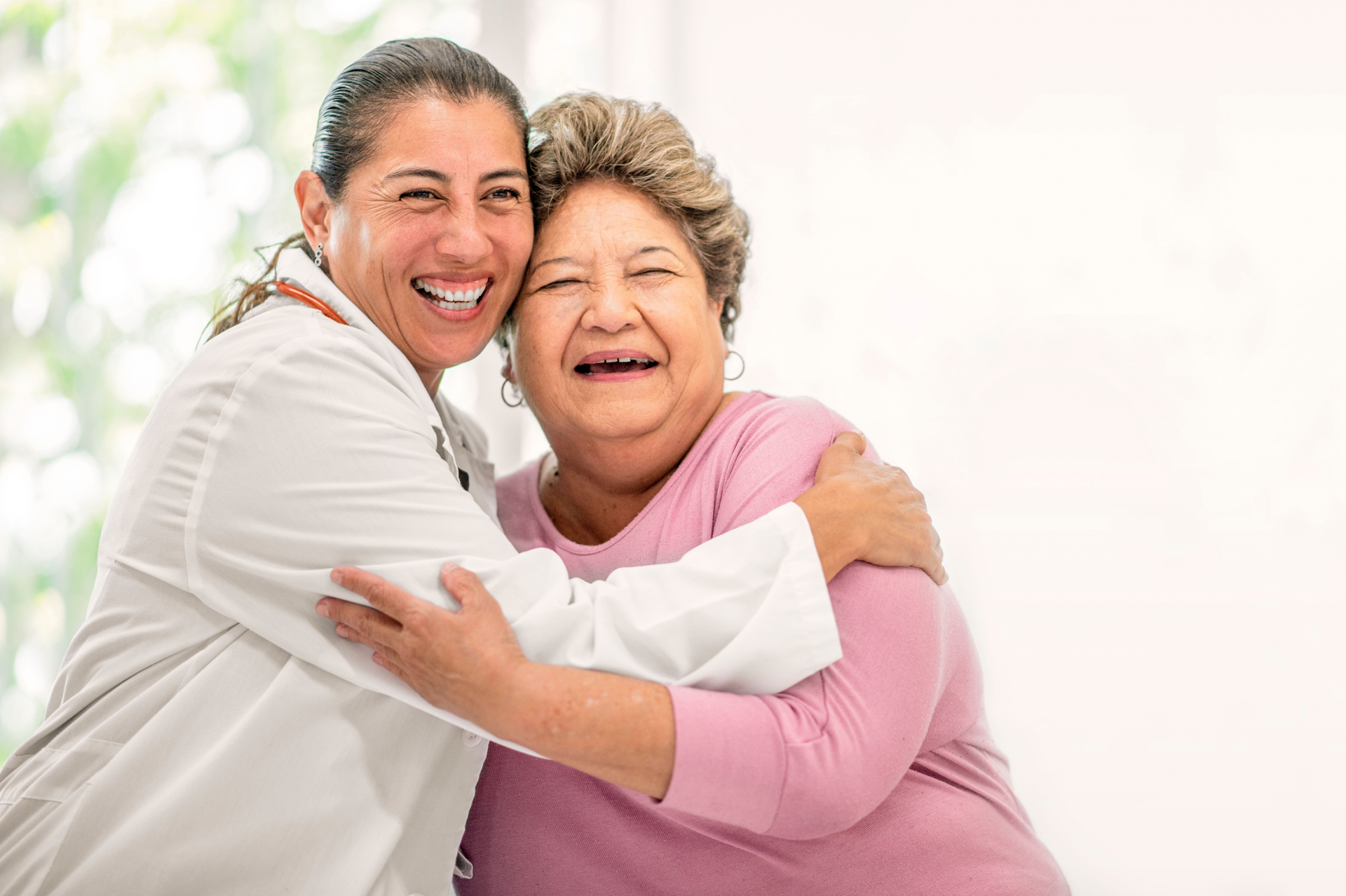 Doctor sharing a warm moment with a patient, emphasizing value-based care and quality outcomes